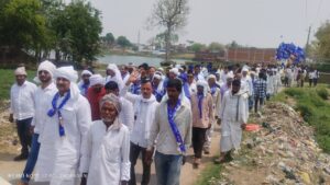 Read more about the article दिलदारनगर में डॉ. भीमराव अंबेडकर जयंती के अवसर पर निकला भव्य जुलूस