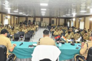 Read more about the article गाजीपुर पुलिस अधीक्षक द्वारा सैनिक सम्मेलन एवं अपराध समीक्षा बैठक आयोजित