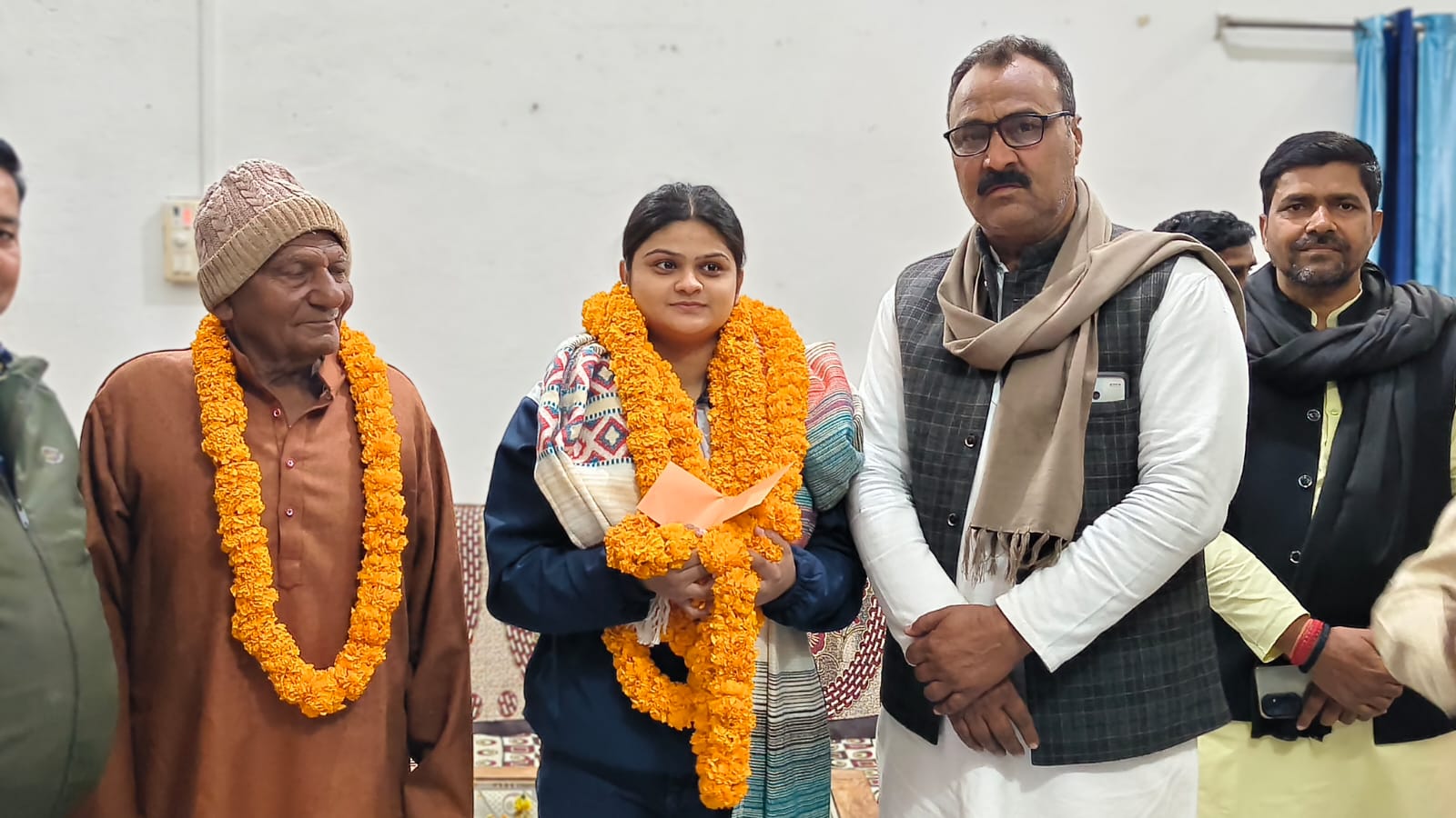 ग़ाज़ीपुर की शिखा यादव ने जीता गोल्ड,काजल यादव को मिला सिल्वर मेडल।